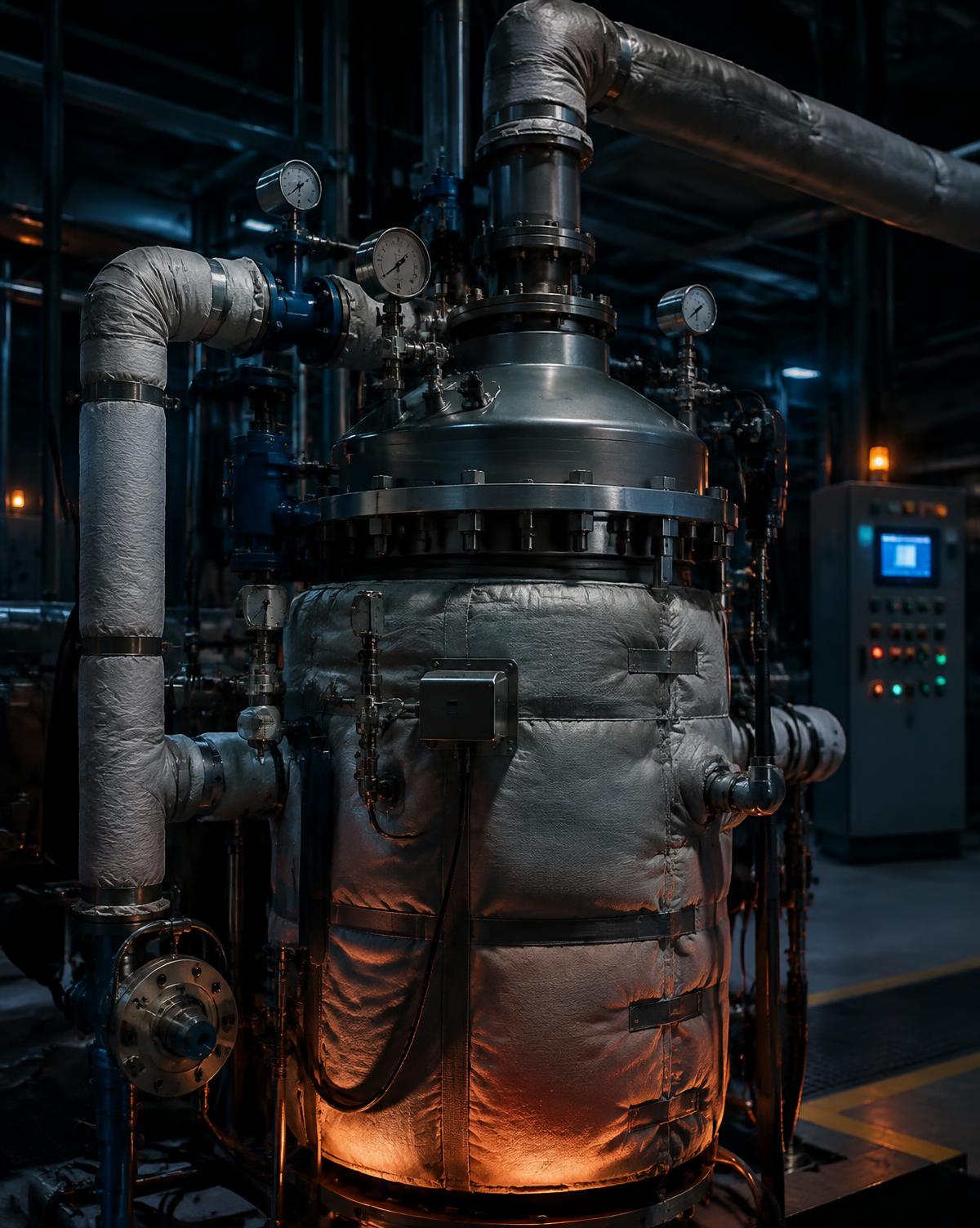 Electrically heated pyrolysis reactor